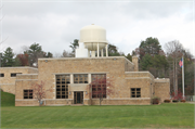 2711 RIVERVIEW DR, a Art/Streamline Moderne public utility/power plant/sewage/water, built in Eau Claire, Wisconsin in 1945.