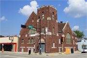 3300 WASHINGTON AVE, a Romanesque Revival house of worship, built in Racine, Wisconsin in 1917.