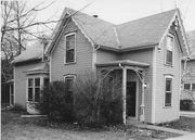 107 W GORHAM ST, a Early Gothic Revival house, built in Madison, Wisconsin in 1876.