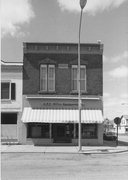 2 BRODHEAD ST, a Commercial Vernacular small retail building, built in Mazomanie, Wisconsin in 1888.