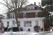 3423 WASHINGTON AVE, a American Foursquare house, built in Racine, Wisconsin in 1916.