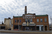 3015-3021 WASHINGTON AVE, a Spanish/Mediterranean Styles theater/opera house/concert hall, built in Racine, Wisconsin in 1928.