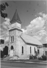 1452 George Street, a Early Gothic Revival house of worship, built in La Crosse, Wisconsin in 1890.
