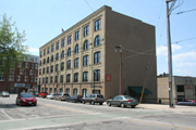 1661 N WATER ST, a Romanesque Revival industrial bldg/manufacturing facility, built in Milwaukee, Wisconsin in 1885.