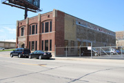 1418 W ST PAUL AVE, a Late Gothic Revival industrial building, built in Milwaukee, Wisconsin in 1929.