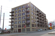 201-245 W MAPLE ST (A.K.A. 215 W MAPLE ST), a Commercial Vernacular industrial bldg/manufacturing facility, built in Milwaukee, Wisconsin in 1900.