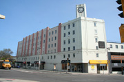 2264-2266 N PROSPECT, a Late Gothic Revival warehouse, built in Milwaukee, Wisconsin in 1925.