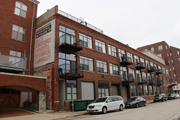 140-58 S WATER ST, a Commercial Vernacular warehouse, built in Milwaukee, Wisconsin in 1920.
