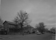 7410 Hubbard Ave, a Gabled Ell house, built in Middleton, Wisconsin in 1868.