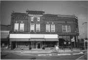 109 S MAIN ST, a Commercial Vernacular large retail building, built in Oregon, Wisconsin in 1899.