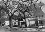 333 OAK ST, a Queen Anne house, built in Stoughton, Wisconsin in 1900.