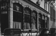 105 W MAIN ST, a Early Gothic Revival retail building, built in Madison, Wisconsin in 1876.