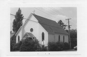 SW CNR OF FRANKLIN ST AND RUSK ST, a Front Gabled church, built in Spooner, Wisconsin in 1913.