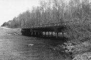RICCI RD, a NA (unknown or not a building) concrete bridge, built in Trego, Wisconsin in 1980.