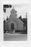 SE CNR OF BALSAM ST AND LINDEN AVE, a Front Gabled house of worship, built in Fifield, Wisconsin in 1931.