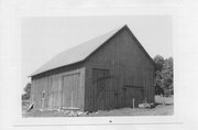 END OF RISBERG RD OFF STATE HIGHWAY 86, 6 MI E OF OGEMA, a Astylistic Utilitarian Building barn, built in Hill, Wisconsin in 1901.