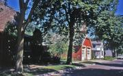 717 JOHN ADAMS ST, a Front Gabled fire house, built in Sauk City, Wisconsin in 1862.