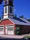 717 JOHN ADAMS ST, a Front Gabled fire house, built in Sauk City, Wisconsin in 1862.