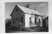 GRAVEL DEAD END RD OFF OLD COUNTY HIGHWAY M, a Front Gabled city/town/village hall/auditorium, built in Trade Lake, Wisconsin in 1890.