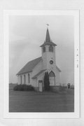 COUNTY HIGHWAY H AND TOWN RD, a Early Gothic Revival church, built in Roosevelt, Wisconsin in 1909.