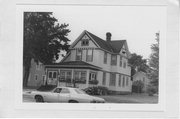 19 W MESSENGER ST, a Queen Anne house, built in Rice Lake, Wisconsin in 1889.