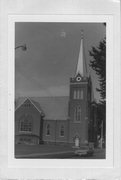 111 W MARSHALL ST, a Early Gothic Revival church, built in Rice Lake, Wisconsin in 1908.