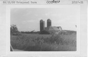 1806 18TH AVE (AKA COUNTY HIGHWAY O, 4.5 MI NO OF US HIGHWAY 8, 3.0 MI E OF STATE HIGHWAY 25), a Octagon centric barn, built in Rice Lake, Wisconsin in .