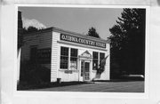110 OJIBWA MALL, a Commercial Vernacular small retail building, built in Ojibwa, Wisconsin in 1922.