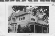 205 E 4TH ST, a Queen Anne house, built in Hayward, Wisconsin in 1886.