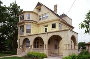 114 S CHURCH ST, a Queen Anne house, built in Watertown, Wisconsin in 1892.