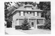 11 S ROOSEVELT RD, a American Foursquare house, built in Black River Falls, Wisconsin in 1912.