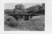 GB&W RR BRIDGE OVER TREMPEALEAU RIVER, NEAR STATE HIGHWAY 95 W OF ISH 94, a NA (unknown or not a building) wood bridge, built in Hixton, Wisconsin in .