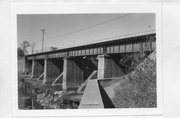 GB&W BRIDGE OVER THE BLACK RIVER, JUST S OF LAKE ARBUTUS, a NA (unknown or not a building) bridge, built in Komensky, Wisconsin in .