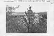 SOUTHWEST END OF LAKE ARBUTUS, NORTH OF GREEN BAY AND WESTERN RR TRESTLE, a NA (unknown or not a building) dam, built in Komensky, Wisconsin in 1907.