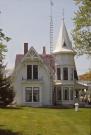 203 BRODHEAD ST, a Early Gothic Revival house, built in Mazomanie, Wisconsin in 1857.