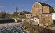 1784 BARTON AVE, a Astylistic Utilitarian Building mill, built in West Bend, Wisconsin in 1865.