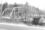 COUNTY HIGHWAY D OVER THE EAU GALLE RIVER, a NA (unknown or not a building) overhead truss bridge, built in Eau Galle, Wisconsin in 1934.