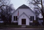 GENESEE ST, a Front Gabled town hall, built in Genesee, Wisconsin in 1912.