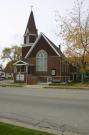 NW CNR OF 9TH AND MADISON AVES, a Early Gothic Revival house of worship, built in South Milwaukee, Wisconsin in 1923.