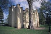 OWEN PARK, a Art Deco bandstand/bandshell, built in Eau Claire, Wisconsin in 1938.