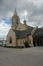 309 DESNOYER ST, a Late Gothic Revival church, built in Kaukauna, Wisconsin in 1914.