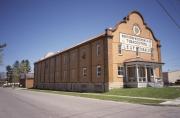 504 E DECKER ST, a German Renaissance Revival warehouse, built in Viroqua, Wisconsin in 1906.