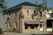W62 N552 WASHINGTON AVE, a Italianate tavern/bar, built in Cedarburg, Wisconsin in 1855.