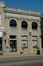 W62 N570 WASHINGTON AVE, a Romanesque Revival bank/financial institution, built in Cedarburg, Wisconsin in 1908.