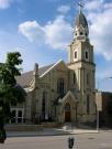 404 E MAIN ST, a Romanesque Revival house of worship, built in Madison, Wisconsin in 1888.