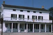 30646 113th Street, a Greek Revival inn, built in Salem Lakes, Wisconsin in 1848.