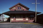 Chicago and Northwestern Railroad Passenger Depot, a Building.