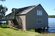7864 WHEELER ISLAND RD (ON PLANTING GROUND LAKE), a Side Gabled boat house, built in Three Lakes, Wisconsin in 1920.