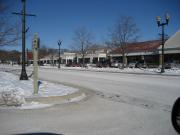 5602-90 Broad St, a Colonial Revival/Georgian Revival retail building, built in Greendale, Wisconsin in 1958.