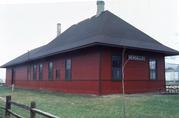 N RAILROAD ST, a Other Vernacular depot, built in Kendall, Wisconsin in 1900.